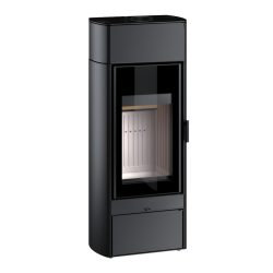 Hajduk Rectan F3A hőtárolós modern kandallókályha