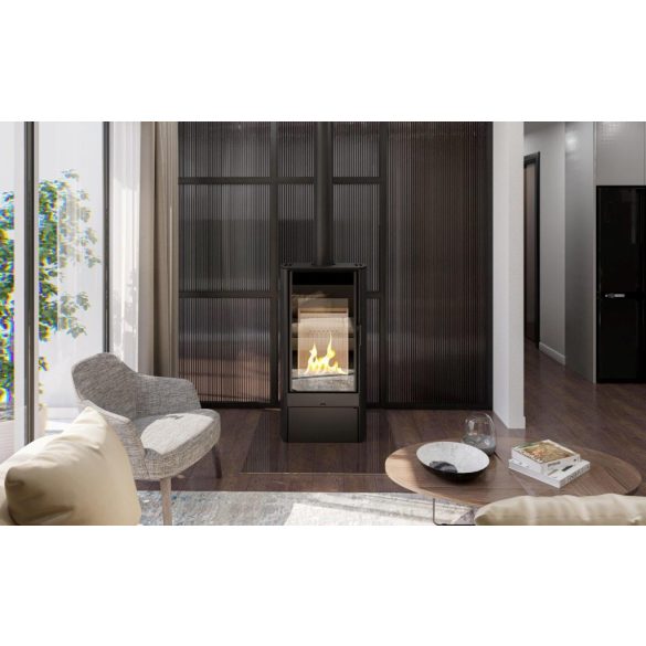 Hajduk Rectan F3 modern kandallókályha