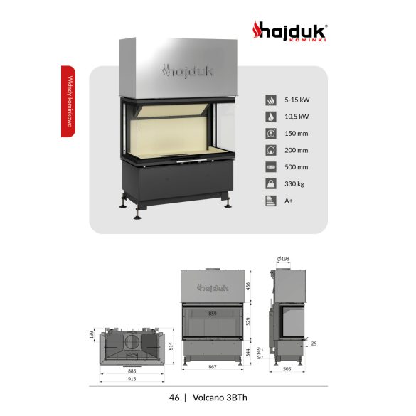 Hajduk Volcano 3 BTH