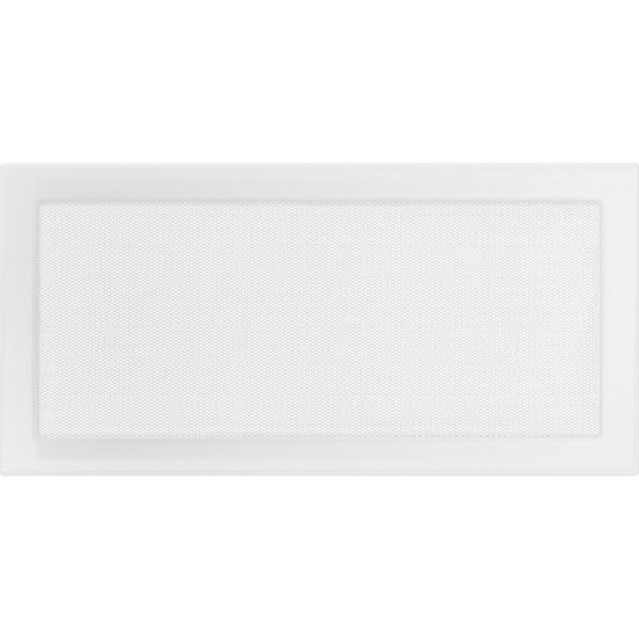 Fehér 22x45 cm-es, egyszerű szellőzőrács