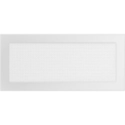 Fehér 17x37 cm-es, egyszerű szellőzőrács